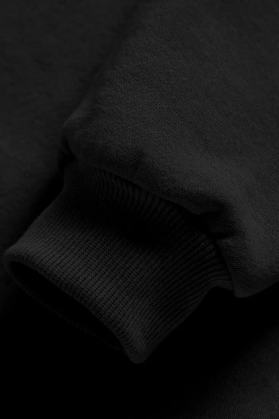 CLAYES Unisex Μαύρο Παιδικό Φούτερ με κουκούλα – Dolphin Fish Printed, Χοντρό ύφασμα με αναστολή