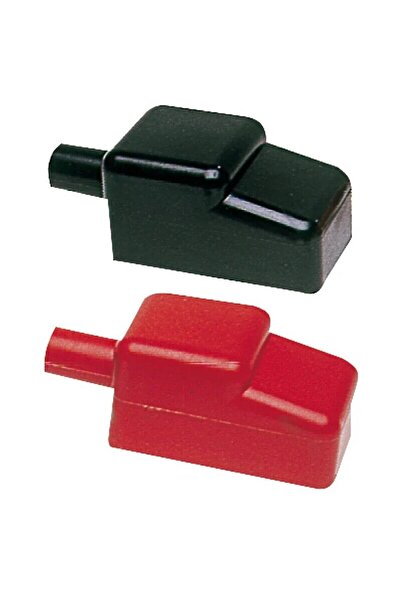 OSCULATI Kit Cleme si Capace Izolare Baterie, PVC Rosu-Negru, Model Universal