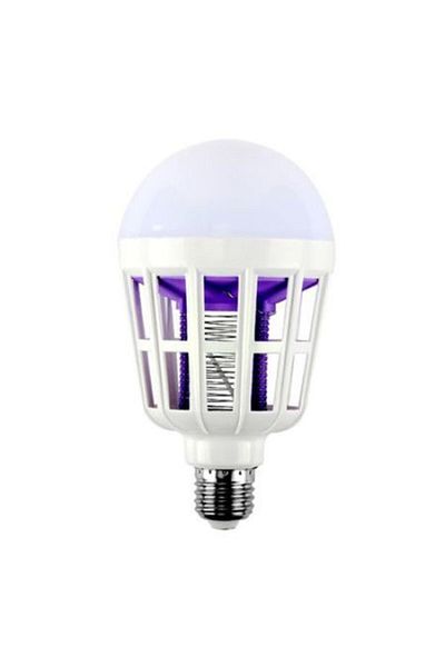 KlaussTech Bec LED anti-insecte cu lampă UV, putere 15 W, material Pp+pc, tensiune 180-265v