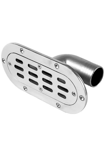 OSCULATI Evacuare ovală pentru cockpit Osculati, diametru 38 mm, oțel inoxidabil 316