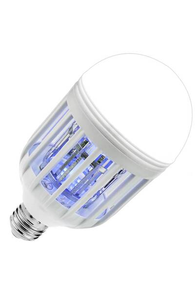 KlaussTech Bec LED anti-insecte, 6500k, E27, 9w, ușor de utilizat, design com...