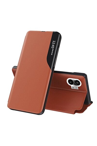 OEM Case for Nothing Phone (1), Leather, Orange