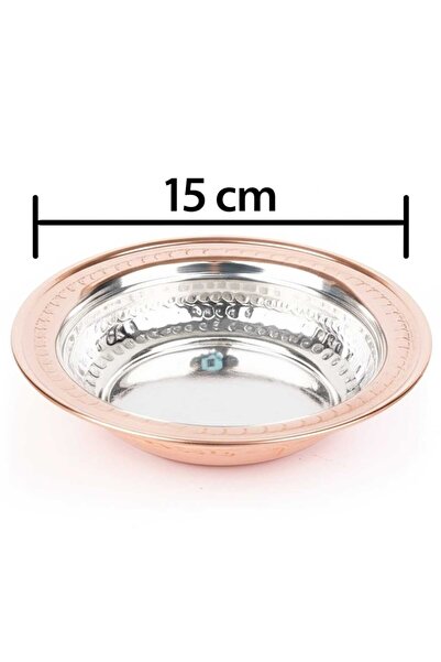 Haale Copper Less Soup, Food, Dessert Bowl, (15 cm) Pack of 2