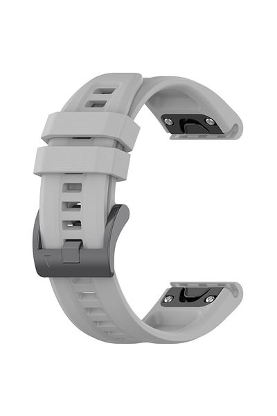 Tim Watch strap for Garmin Fenix 3/3 HR/5X/5X Plus/6X/6X Pro/7X/7X Pro Solar, X54, Silicone, Titanium Gr