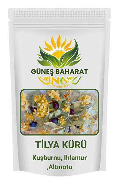GÜNEŞ BAHARAT Tilya Kürü (Ihlamur, Altın Otu, Kuşburnu ) 50 gr