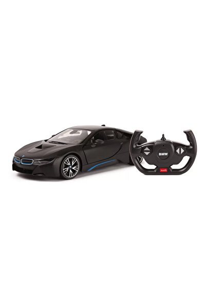Rastar REMOTE CONTROL CAR BMW I8 BLACK 1 TO 14 SCALE