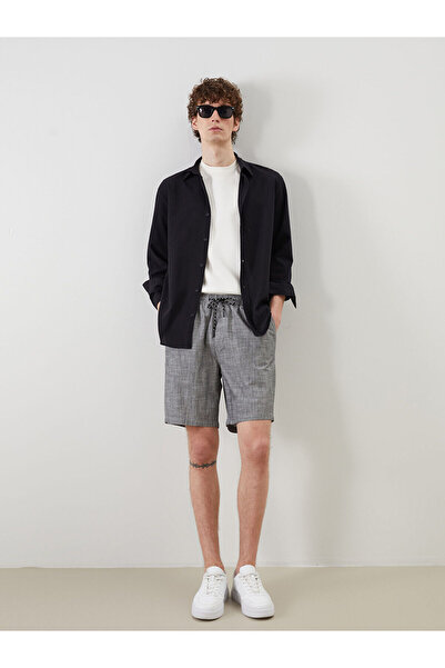 LC Waikiki Ανδρικό σορτς Vizyon New Season Standard Fit από ποπλίνα