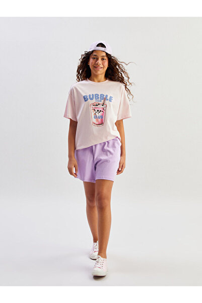 LC Waikiki Sort pentru fete cu talie elastică sezon nou - S5BY42Z4