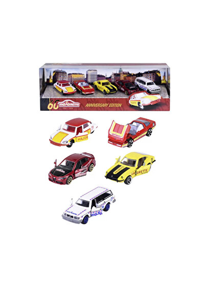 Simba Majorette Metal Cars 60ης Επετείου Πακέτο 5 Αυτοκινήτων