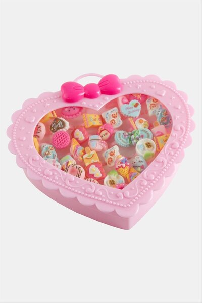 CT STONES خاتم بلاستيك مختلط للأطفال 1 قطعة