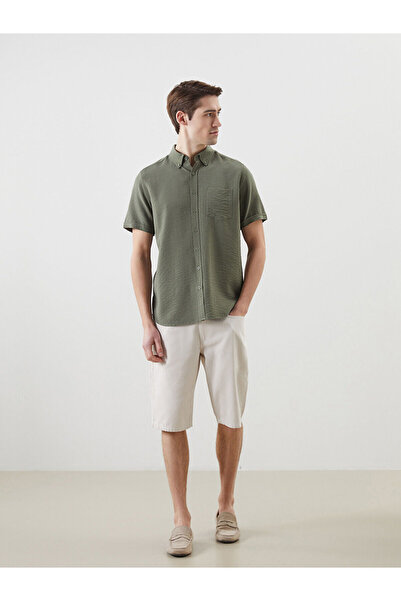 LC Waikiki Nevavm Slim Fit Men's Shorts with Difference