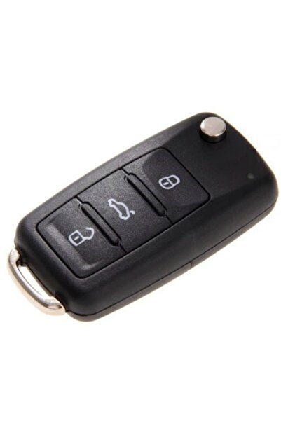 MAF Carcasă cheie VW tip rabatabilă, 3 butoane, LED