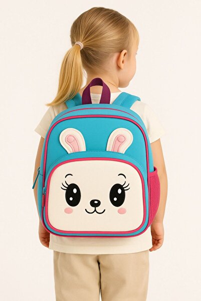 Bambus Home Kedi Karakter Anaokulu Kreş Gezi Günlük Çocuk Sırt Çantası