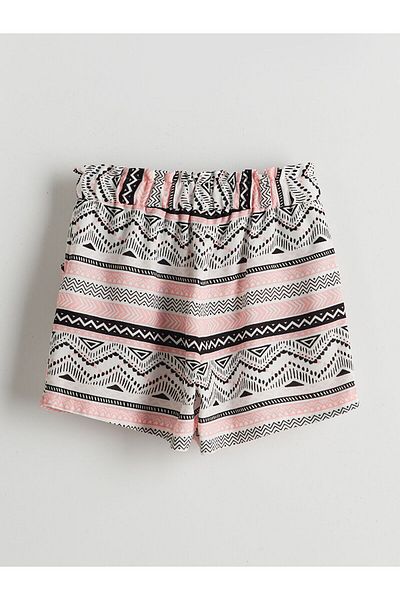 LC Waikiki New Season Girls' Shorts with Elastic Waist - S5Ih03Z4