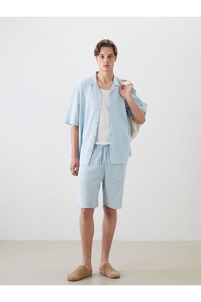 LC Waikiki Ανδρικό σορτς Casual Fit Linen Look