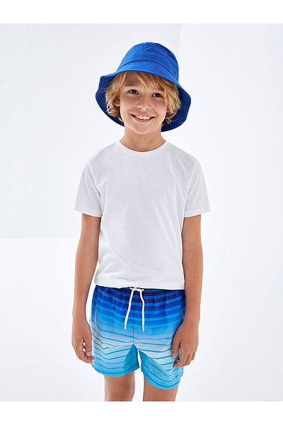 LC Waikiki Pantaloni scurți de baie pentru băiat cu talie elastică