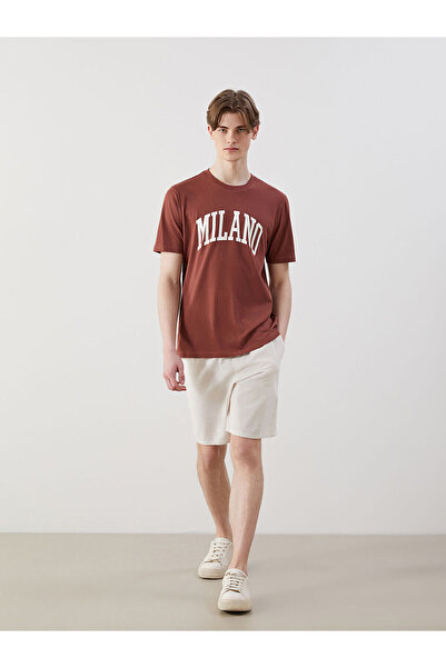 LC Waikiki Ανδρικό σορτς Vizyon New Season Standard Fit από ποπλίνα