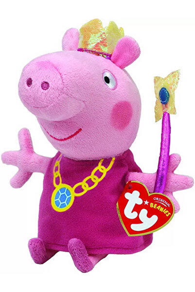 Peppa Pig PLUS TY 15CM Πέππα το Γουρουνάκι Πριγκίπισσα