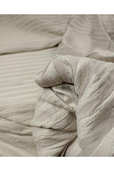 Kumaş Parça Βισκόζη υφαντή σε κρεμ χρώμα (Πλάτος 150 cm x Μήκος 205 cm)