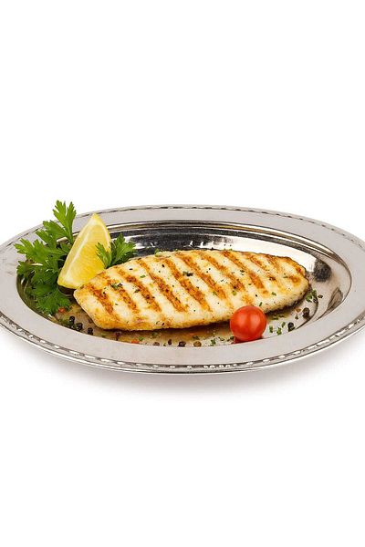 Haale Copper Boat Plate Set of 2 - 28 cm