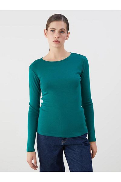LC Waikiki Γυναικείο μπλουζάκι LCWAIKIKI Classic Crew Neck (W5)
