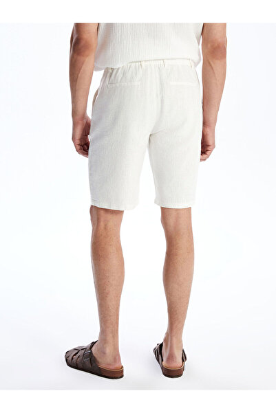 LC Waikiki Hilfa New Season Standard Fit Linen Blend Men's Shorts