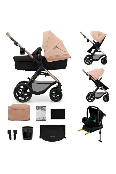 Kinderkraft Πολυλειτουργικό καρότσι Moov 2 Eva 4in1 Sand Beige