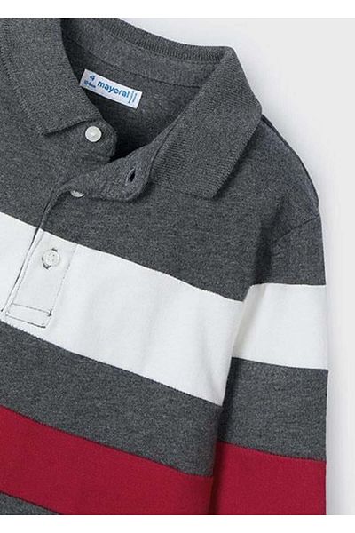 MAYORAL Boy's Polo Neck Long Sleeve T-Shirt 04103