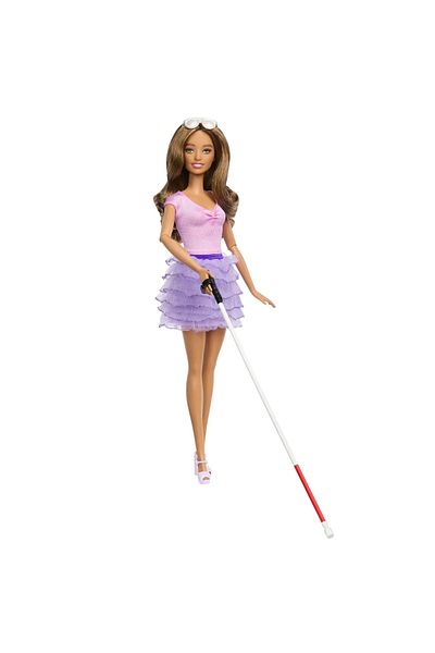 Barbie FASHIONISTAS STICK DOLL FOR THE BLIND