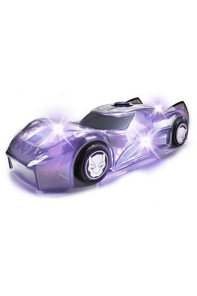Jada Toys JADA MARVEL ΦΩΤΕΙΝΟ ΑΥΤΟΚΙΝΗΤΟ ΜΑΥΡΟΣ ΠΑΝΘΗΡΑΣ ΜΕ ΗΧΟΥΣ ΚΑΙ ΦΩΤΑ ΚΛΙΜΑΚΑ 1:32