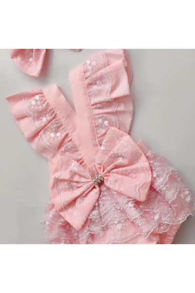 nadirkids BEBEK ROMPER BANDANA SETİ