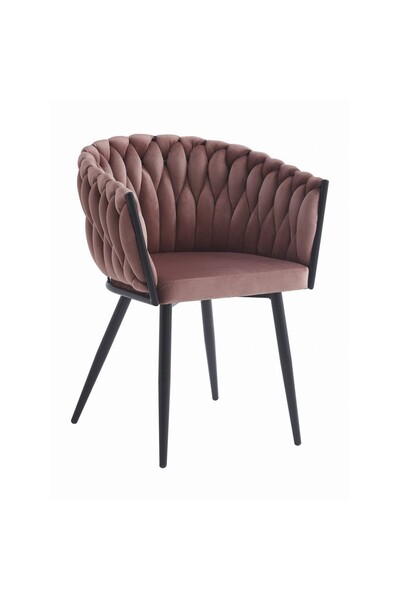 JollyMag Scaun stil fotoliu bucatarie/living, Artool, Orion, catifea, metal, ...
