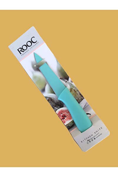 Rooc Seri Meyve Sebze Bıçağı / 19 cm-Deniz Yeşili