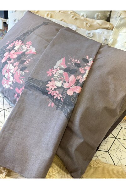 ŞENER HOME 100% Cotton Ranforce 2-Piece Hobby Pillow Case 50X70 cm