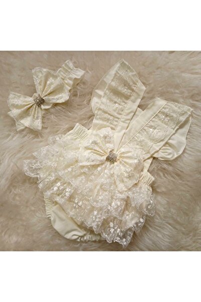 nadirkids BEBEK ROMPER BANDANA SETİ