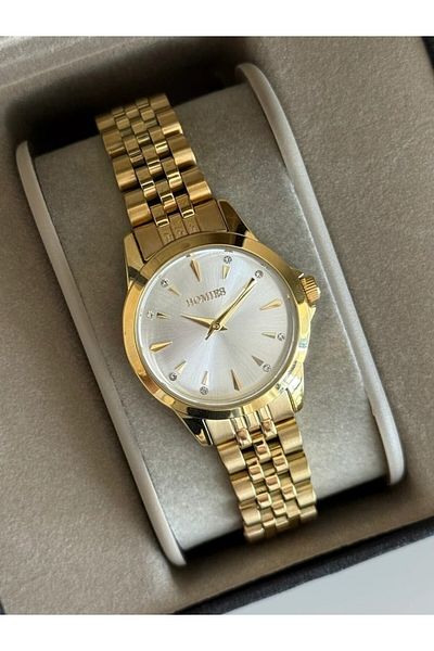Homies Guaranteed Premium Women's Wristwatch Gold (White Dial) Rshms-233