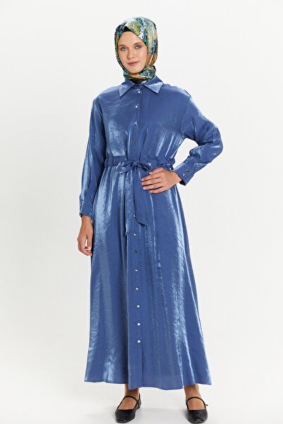 Setrms Jakarlı Gömlek Elbise