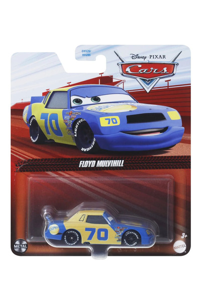 CARS CARS3 Φλόιντ Μάλβιχιλ Χαρακτήρας Μεταλλικό Αυτοκίνητο