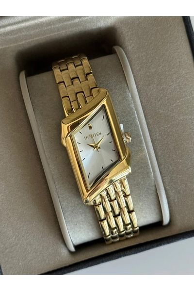 Homies Guaranteed Premium Women's Wristwatch Gold (White Dial) Rshms-241