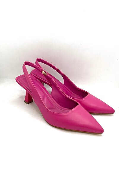 AXVO SHOES 703 FUŞYA KADIN TOPUKLU AYAKKABI