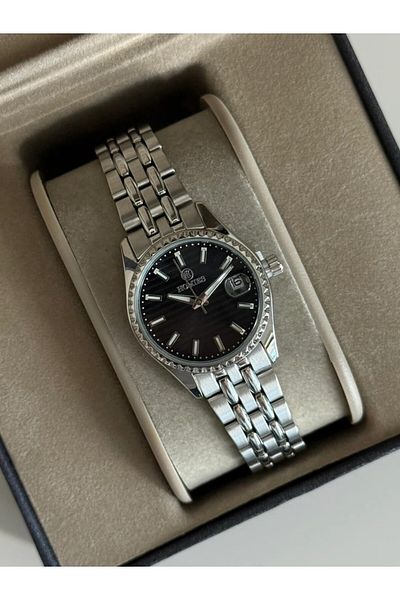 Homies Guaranteed Premium Couple Watch Silver (Black Dial) Rshms-261