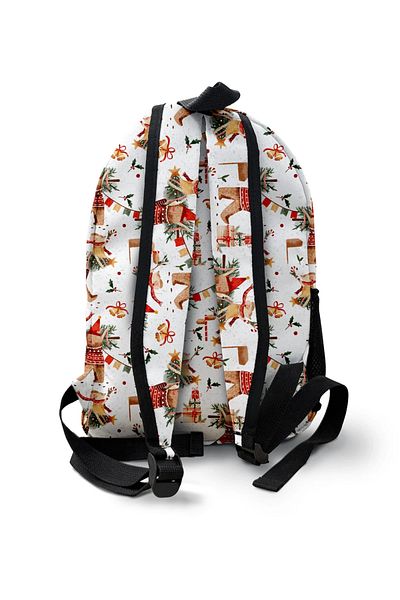 Kokopatik Rucsac cu model de ursuleț de Crăciun