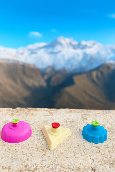 Metler Hatay Yöresel Plastik Pasta Kömbe Kurabiye Kerebiç Kalıbı Renkli 4’lü Set