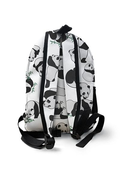 Kokopatik Crazy Panda Patterned Backpack