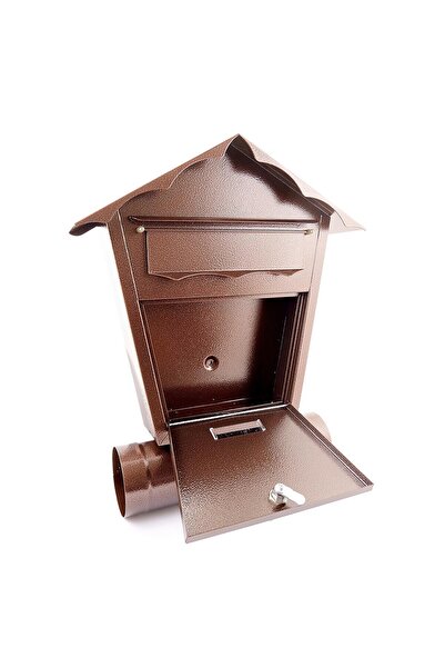 JollyMag Mailbox, Damech, with newspaper compartment, copper, B5 format, 37x10.5x46 cm