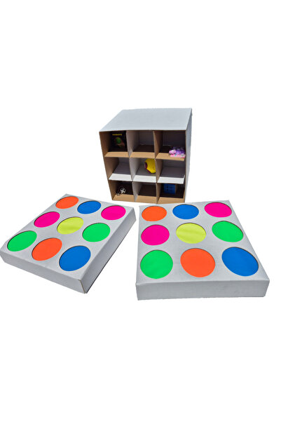 PinaStar Joc petrecere tip Punch box, PinaStar, Loveste casuta, 18 casute.