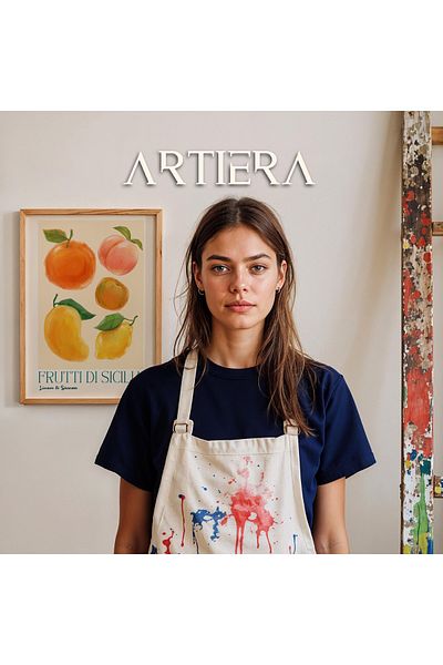 HİGUERA Fructe - Masa de bucatarie cu rama din lemn in stil italian mediteranean modern, decorare pentru bar cafenea bucatarie