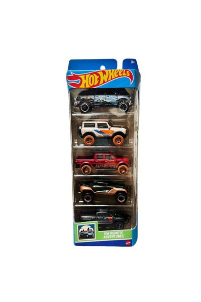 HOT WHEELS ΣΕΤ 5 ΑΥΤΟΚΙΝΗΤΩΝ HOT WHEELS REMOTE ADVENTURES