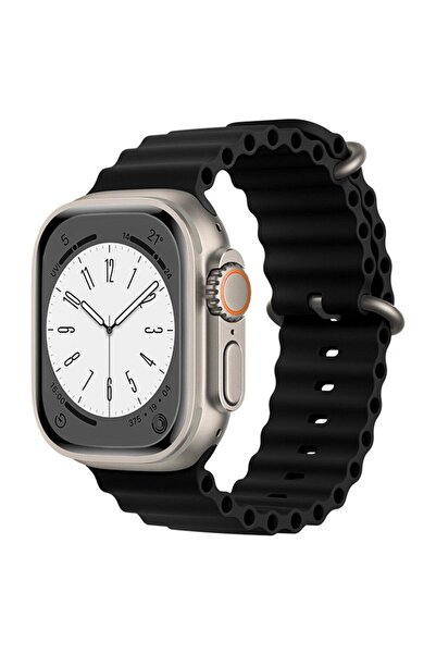 SOHO Curea de ceas pentru Apple Watch 1/2/3/4/5/6/7/8/9/10/SE/SE 2/Ultra/Ultra 2 42/44/45/46/49mm, C57, Silico