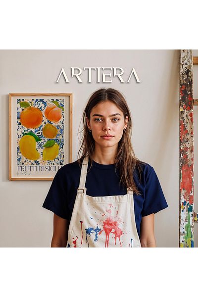 HİGUERA Fructe - Masa de bucatarie cu rama din lemn in stil italian mediteranean modern, decorare pentru bar cafenea bucatarie